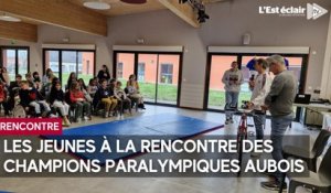 À l’institut Chanteloup, les jeunes à la rencontre des champions paralympiques aubois