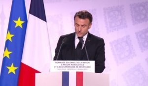 "Missak Manouchian hisse haut notre drapeau tricolore", affirme Emmanuel Macron lors de la cérémonie de panthéonisation