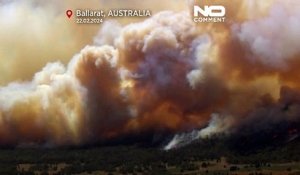 No Comment : des incendies ravagent un État du sud de l'Australie