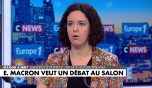 Manon Aubry : «C'est le réflexe d'Emmanuel Macron d'organiser ces grands débats, faute de réponse politique concrète.»