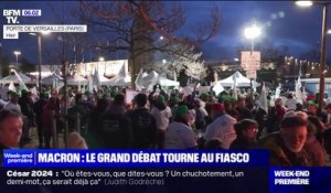 Salon de l'agriculture: le grand débat voulu par Emmanuel Macron tourne au fiasco