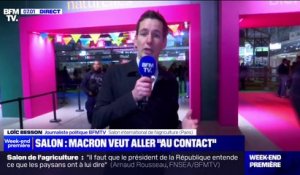 Salon de l'agriculture: pas de grand débat, mais Emmanuel Macron veut aller "au contact"
