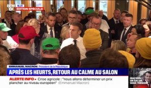 Emmanuel Macron : "l'agriculture n'est pas foutue !"
