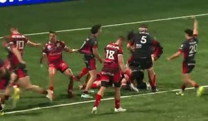 TOP 14 - Essai de Yanis CHARCOSSET (LOU) - LOU Rugby - Oyonnax Rugby