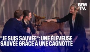 "Je suis sauvée": Delphine Serreau, une éleveuse de chèvres endettée, sauve son exploitation grâce à une cagnotte