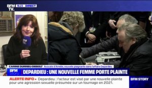 Affaire Depardieu: "Il utilise des mots qui sont absolument obscènes", raconte l'avocate d'une nouvelle plaignante