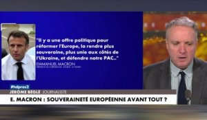 Jérôme Béglé : «Je ne vois pas en quoi le mot "souveraineté" peut aller avec "Union européenne"»