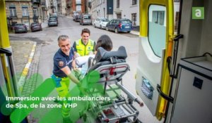 Immersion avec les ambulanciers de Spa, de la zone VHP (Vesdre-Hoëgne & Plateau)