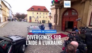 Réunion du groupe de Visegrad à Prague pour évoquer la guerre en Ukraine