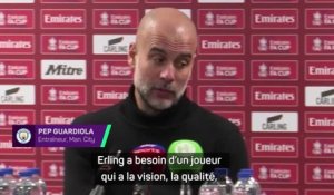 Man. City - 5 buts pour Haaland, 4 assists pour De Bruyne : Guardiola aux anges