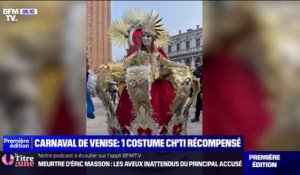 Cette Lilloise remporte le prix du meilleur costume du carnaval de Venise, pour la deuxième fois