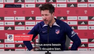 Atlético - Simeone : "Griezmann doit récupérer"