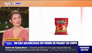 Balenciaga dévoile une ligne de sacs à main en forme de paquets de chips à près de 1.500 euros