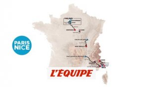 Le parcours complet de l'édition 2024 en vidéo - Cyclisme - Paris-Nice