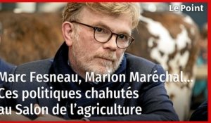 Marc Fesneau, Marion Maréchal… Ces politiques chahutés au Salon de l’agriculture