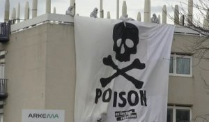 Opération commando d'écologistes sur un site d’Arkema pour dénoncer les polluants « éternels »