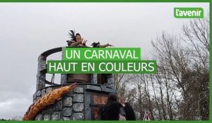 Un carnaval haut en couleurs à Nassogne