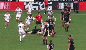 TOP 14 - Essai de Mathis CASTRO FERREIRA (ST) - Stade Toulousain - Castres Olympique