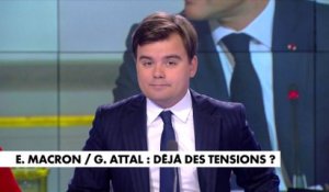 L'édito de Gauthier Le Bret : «Emmanuel Macron / Gabriel Attal : déjà des tensions ?»