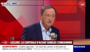 Michel-Édouard Leclerc: "Nous n'avons pas de contentieux avec des entreprises françaises car nous ne négocions pas des produits agricoles"