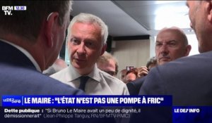 "L'État n'est pas une pompe à fric": Bruno Le Maire défend les coupes budgétaires