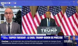 Super Tuesday: le duel Trump-Biden se précise