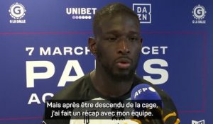 PFL Paris - Mané : "Mon adversaire voulait juste pourrir le combat"