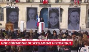 Emmanuel Macron : «Il y eut des femmes pionnières»