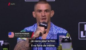 UFC 299 - Poirier : "Je viens pour finir Saint Denis, ça va être fou"