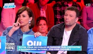 Cyril Hanouna se paye Olivier Véran qui a félicité Quotidien, "dernière émission à ne pas inviter le RN" : "Lui, il a une belle vie. Je déteste ces gens qui veulent donner des leçons au Français qui sont dans la merde"