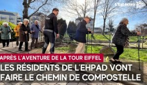 Après la Tour Eiffel, les résidents de l’Ehpad se préparent au chemin de Compostelle