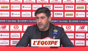 Fonseca : «Content de la mentalité, mais pas du résultat» - Foot - L1 - Lille