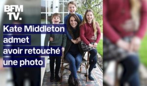 Kate Middleton reconnaît avoir modifié la première photo officielle publiée depuis son hospitalisation