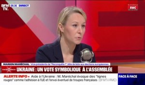 Soutien à l'Ukraine: pour Marion Maréchal, Emmanuel Macron "se lance dans des aventures irréfléchies sur le plan diplomatique"