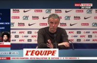 Luis Enrique : « Notre meilleur début de match cette saison » - Foot - Coupe - PSG