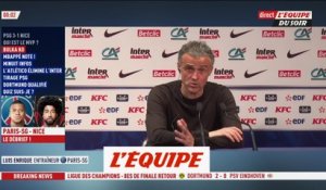 Luis Enrique : « Notre meilleur début de match cette saison » - Foot - Coupe - PSG