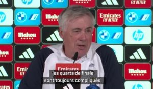 Real Madrid - Ancelotti : "Ce sera dur pour nous, mais pour City aussi"
