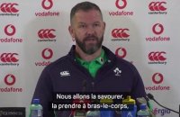 Irlande - Farrell : "Très difficile de gagner le tournoi deux années de suite"