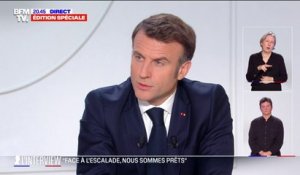 Emmanuel Macron sur les trois otages français à Gaza: "J'espère vraiment que nous obtiendrons ces libérations"