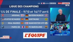 PSG-Barcelone en quarts de finale - Foot - C1 - Tirage au sort