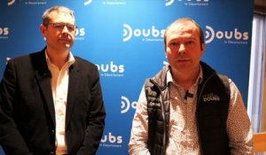 Tour du Doubs 2024 - Présentation de la 39e édition avec les organisateurs Jean-François Ducrot et Fabien Vardanéga
