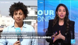 Présidentielle au Sénégal : les opposants Sonko et Faye libérés