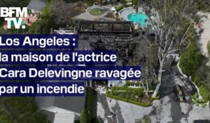 À Los Angeles, la maison de la top model Cara Delevingne ravagée par un incendie