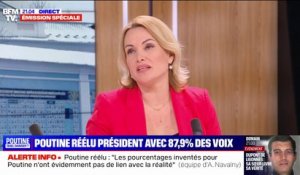 Vladimir Poutine réélu président de la Russie: "Ce ne sont pas des élections, c'est un spectacle", affirme Marina Ovsiannikova