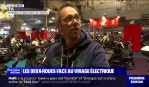Salon de la moto à Marseille: les deux-roues face au virage électrique