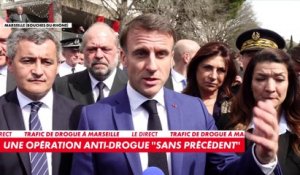 Emmanuel Macron : «La drogue est notre ennemie»