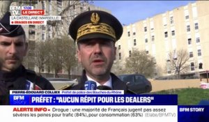 Opération "place nette XXL": Marseille "n'est pas narcoville", assure le préfet de police des Bouches-du-Rhône