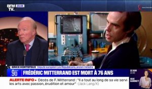 Mort de Frédéric Mitterrand: Brice Hortefeux décrit un homme "gentil, attentionné, sachant trouver les mots"