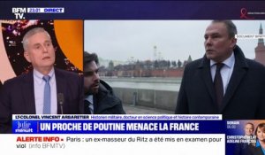Menaces du vice-président de la Douma contre la France: "Tout ce qu'il dit est assez grossier", réagit le lieutenant-colonel Vincent Arbaretier
