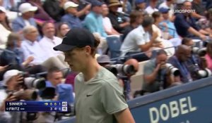 Jannik Sinner - Taylor Fritz - Les temps forts du match - US Open